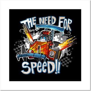 The need for speed! Posters and Art